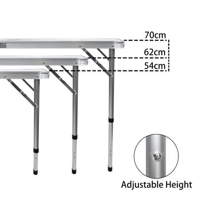 4FT heavy-duty folding table camping table next day delivery