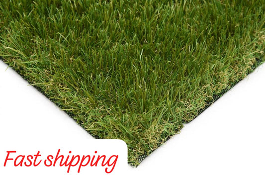 Artificial Grass 40mm Realistic Luxury C Shaped Yarn Astro Turf Fake Grass 3 working days delivery