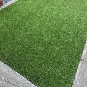 Artificial Grass 40mm Realistic Luxury C Shaped Yarn Astro Turf Fake Grass