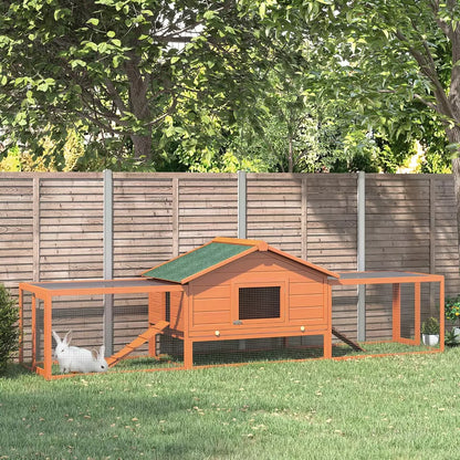 Extra Large 10FT Chicken Coop Hen Poultry Ark House Rabbit Hutch Run Nest XL New