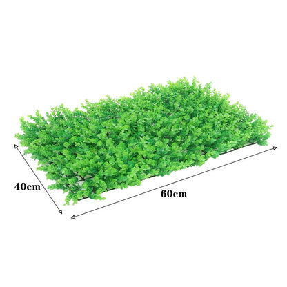 36X Artificial Plant Fence Greenery Wall Hedge Grass Mat Foliage Screen Panels UK
