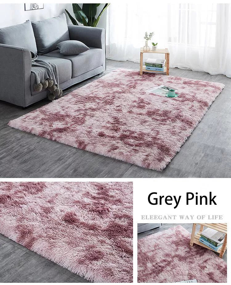 Fluffy Rugs Anti-Slip Large SHAGGY RUG Super Soft Mat Living Room Bedroom Carpet Royalcart