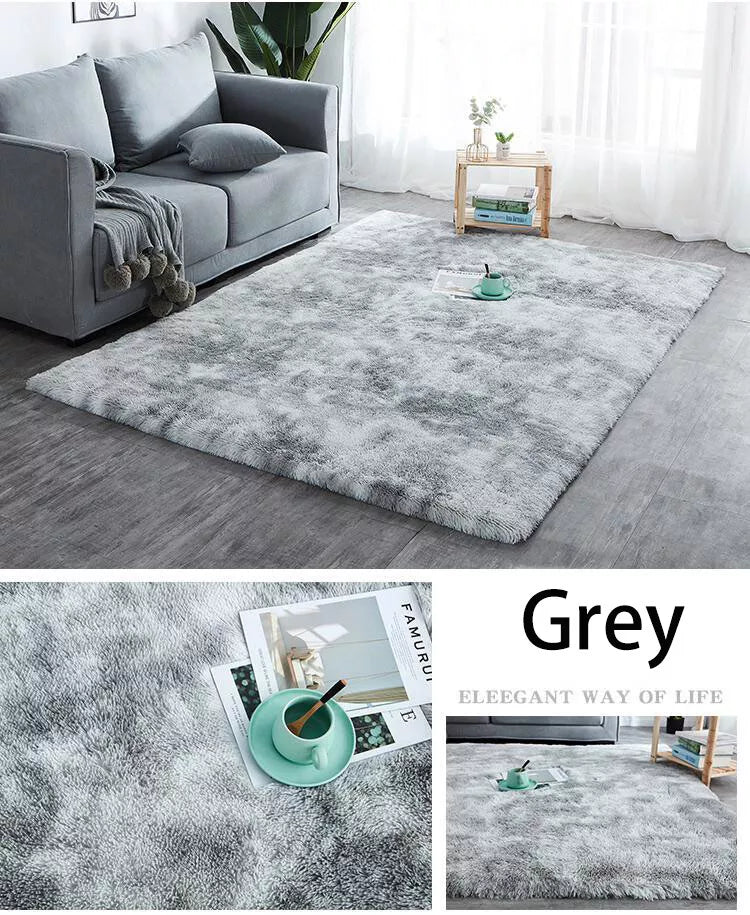 Fluffy Rugs Anti-Slip Large SHAGGY RUG Super Soft Mat Living Room Bedroom Carpet Royalcart