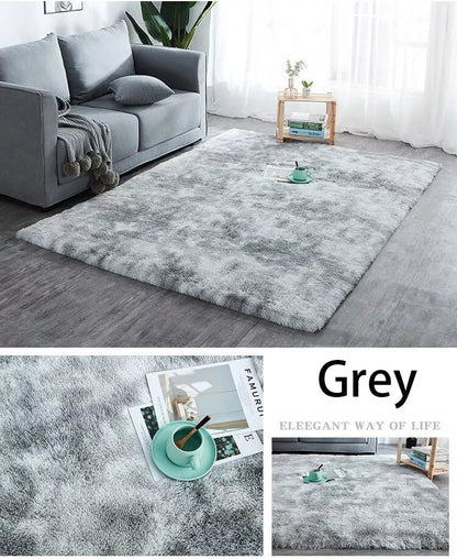 Fluffy Rugs Anti-Slip Large SHAGGY RUG Super Soft Mat Living Room Bedroom Carpet Royalcart