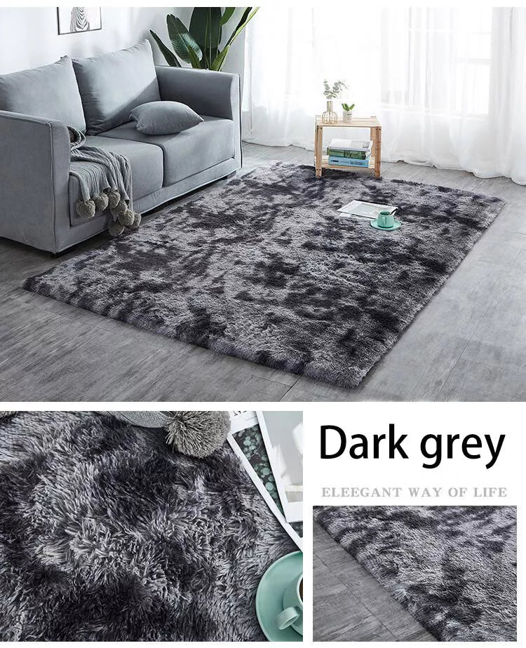 Fluffy Rugs Anti-Slip Large SHAGGY RUG Super Soft Mat Living Room Bedroom Carpet Royalcart